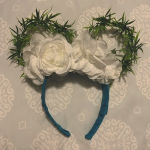 Custom made floral Minnie ears